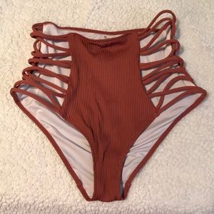 VS HIGH WAISTED SWIM BOTTOMS